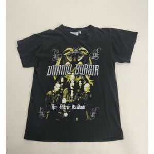 Life Pro Wears Dimmu Borgir In Sorte Diabo T-shirt Men's M Norwegian Black Metal